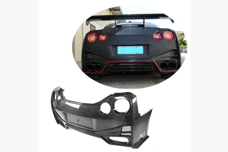 Nissan GT-R 2008–2025 Bagkofanger (2009-2015, Carbon) Foto 1