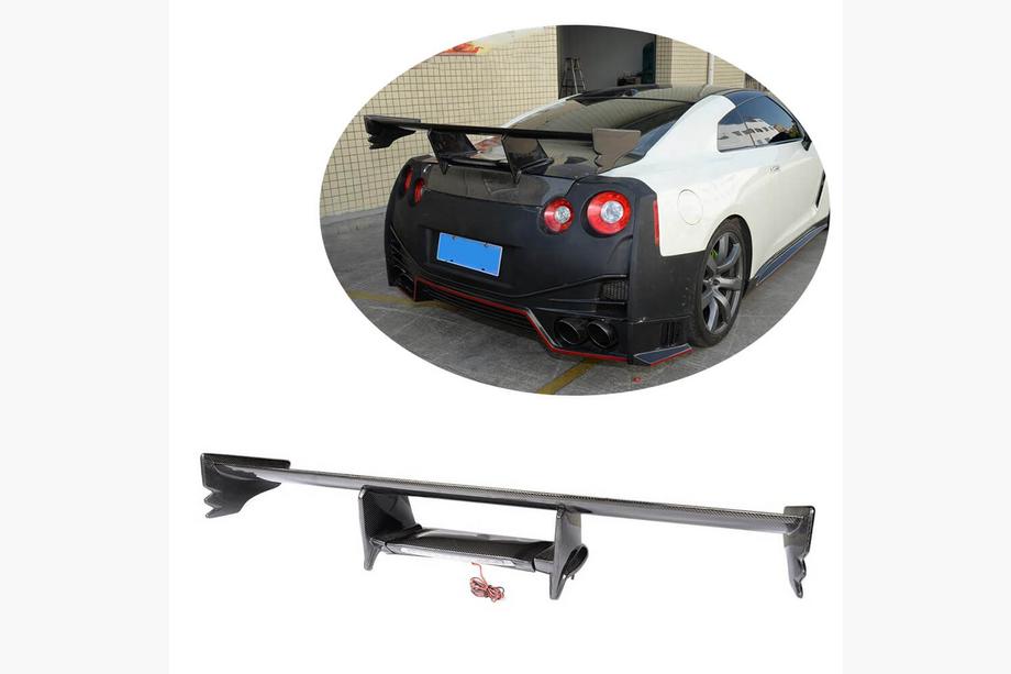 Nissan GT-R 2008–2025 Spoiler (2009-2015, Carbon) Image