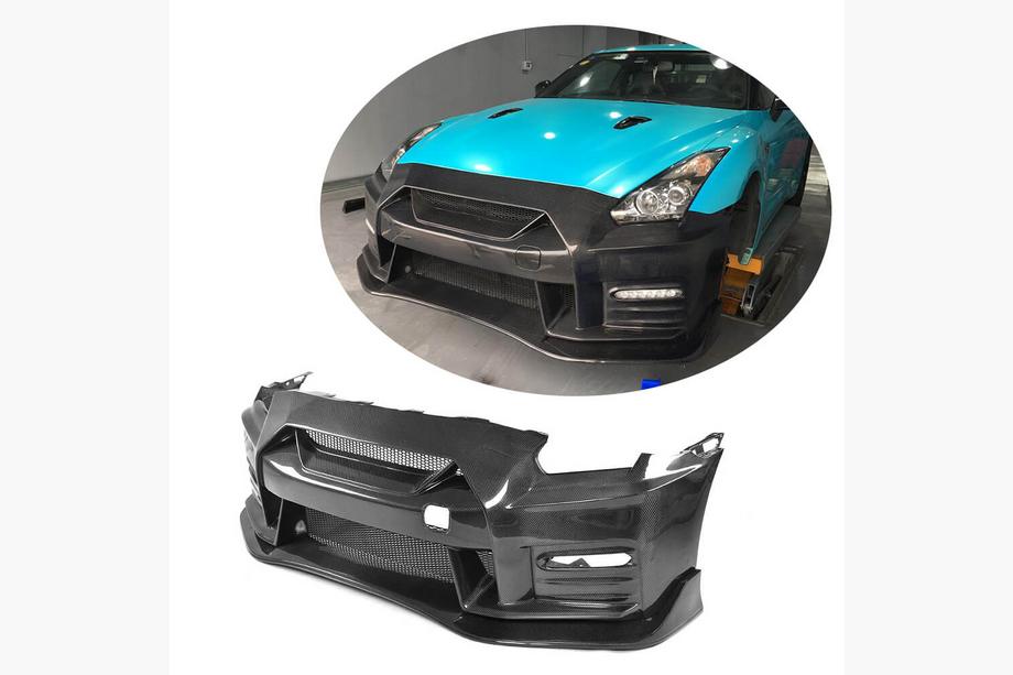 Nissan GT-R 2008–2025 Forreste kofanger (2009-2015, kulfiber) Image