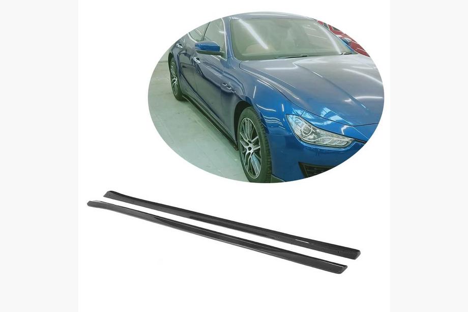 Maserati Ghibli 2013–2023 Sideskørter V1 (til Base/S/S Q4, kulfiber) Image