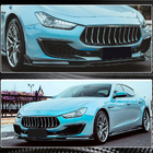 Maserati Ghibli 2013–2023 Frontkofanger-lister (til Base 2018-2020, kulfiber) foto 5