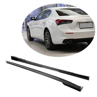 Sideskørter V2 (til Base/S/S Q4/Diesel/250 Diesel, carbon) Maserati Ghibli 2013–2023 foto 1