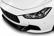 Maserati Ghibli 2013–2023 Kofangerlæbe foran Lip V2 (til Base/S/S Q4 2013-2017, kulfiber) foto 1