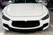Maserati Ghibli 2013–2023 Kofangerlæbe foran Lip V2 (til Base/S/S Q4 2013-2017, kulfiber) foto 2