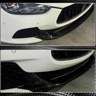Kofangerlæbe foran Lip V2 (til Base/S/S Q4 2013-2017, kulfiber) Maserati Ghibli 2013–2023 foto 4