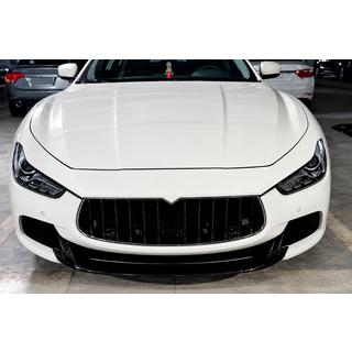 Kofangerlæbe foran Lip V2 (til Base/S/S Q4 2013-2017, kulfiber) Maserati Ghibli 2013–2023 foto 2