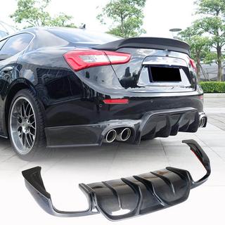 Diffuser til bagkofanger (til Base/S/S Q4 2014-2017, carbon) Maserati Ghibli 2013–2023 foto 1