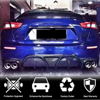 Diffuser til bagkofanger (til Base/S/S Q4 2014-2017, carbon) Maserati Ghibli 2013–2023 foto 3