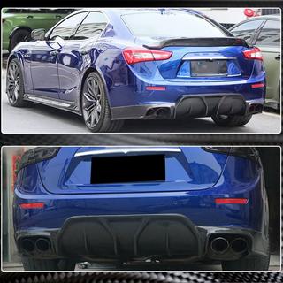 Diffuser til bagkofanger (til Base/S/S Q4 2014-2017, carbon) Maserati Ghibli 2013–2023 foto 4
