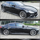 Maserati Ghibli 2013–2023 V3 sideskørter (til Base/S/S Q4/Diesel/250 Diesel, carbon) foto 4