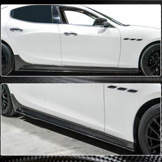 V3 sideskørter (til Base/S/S Q4/Diesel/250 Diesel, carbon) Maserati Ghibli 2013–2023 foto 3