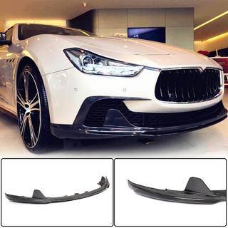 Frontspoilerlæbe Lip V3 til forreste kofanger (til Base/S/S Q4 2013-2017, carbon) Maserati Ghibli 2013–2023 foto 1