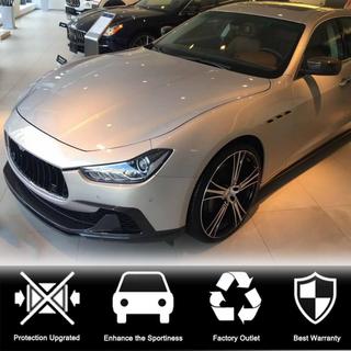 Frontspoilerlæbe Lip V3 til forreste kofanger (til Base/S/S Q4 2013-2017, carbon) Maserati Ghibli 2013–2023 foto 2