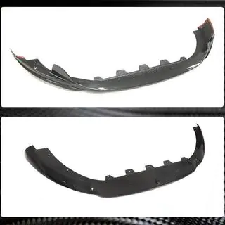 Frontspoilerlæbe Lip V3 til forreste kofanger (til Base/S/S Q4 2013-2017, carbon) foto 4