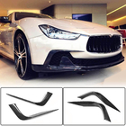 Maserati Ghibli 2013–2023 Frontspoilerlister til forreste kofanger (til Base/S/S Q4 2013-2017, carbon) foto 1