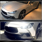 Maserati Ghibli 2013–2023 Frontspoilerlister til forreste kofanger (til Base/S/S Q4 2013-2017, carbon) foto 3