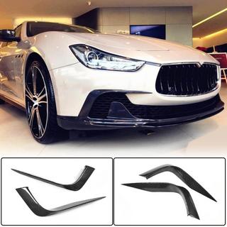 Frontspoilerlister til forreste kofanger (til Base/S/S Q4 2013-2017, carbon) Maserati Ghibli 2013–2023 foto 1