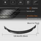 Maserati Ghibli 2013–2023 Spoiler V4 (Carbon) foto 5