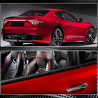 Maserati GranTurismo 2007–2019 Dørgrebscovers (carbon) foto 5