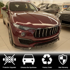 Maserati Levante 2016– Frontlip til kofanger Lip V1 (til Base/S, carbon) foto 3