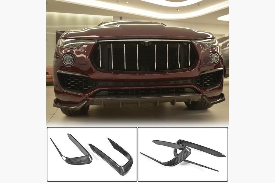 Maserati Levante 2016– Frontkofanger-læber (til Base/S, carbon) Image
