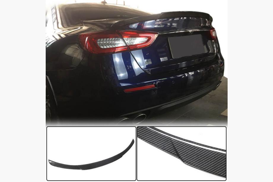 Maserati Quattroporte 2013–2023 Spoiler V2 (kulfiber) Image