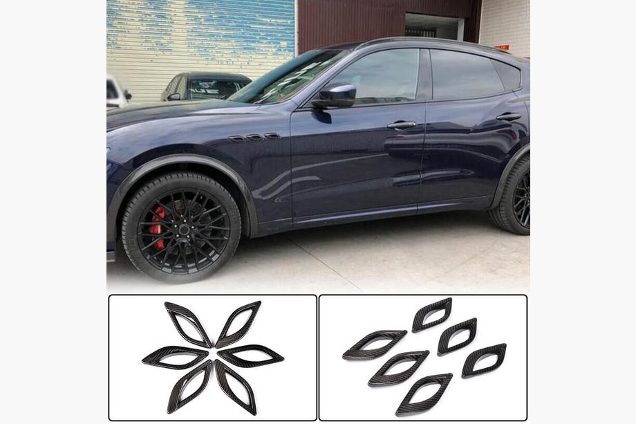 Maserati Quattroporte 2013–2023 Kulfiber afdækninger til forskærme (2013-2017) Image