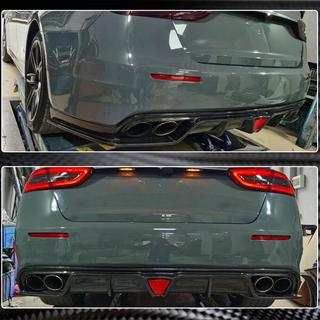 Bagkofanger-diffuser V1 (til S/S Q4 2017-2020, Carbon) Maserati Quattroporte 2013–2023 foto 4