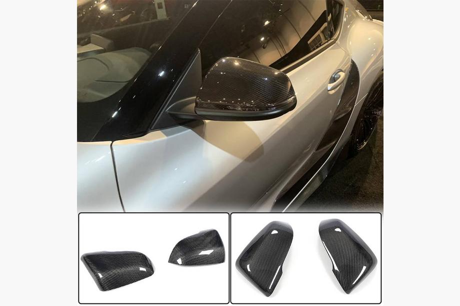 Toyota Supra 2019– Spejlhætter (Carbon) Image