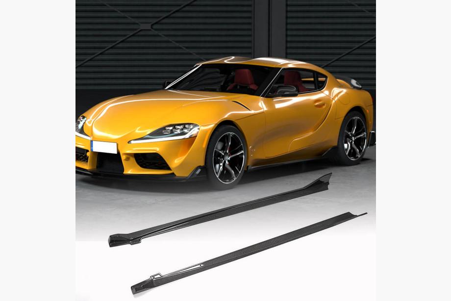 Toyota Supra 2019– Sideskørter (Carbon) Image