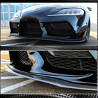 Toyota Supra 2019– Frontlæbe til forreste kofanger Lip V1 (carbon) foto 5