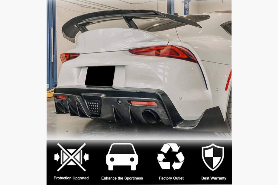 Toyota Supra 2019– Bagkofanger-diffuser V1 (Carbon) Image