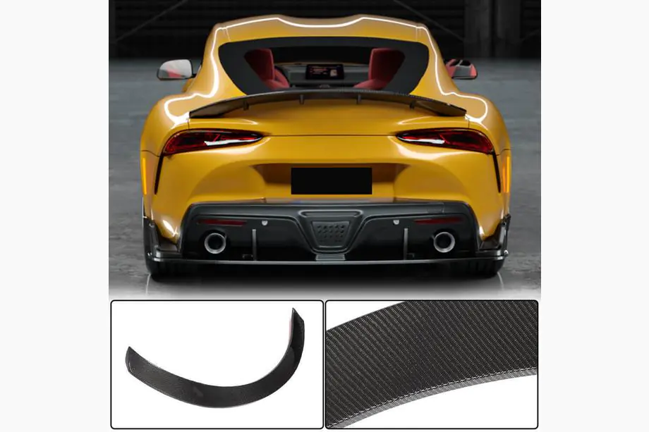 Toyota Supra 2019– Spoiler V2 (kulfiber) Image