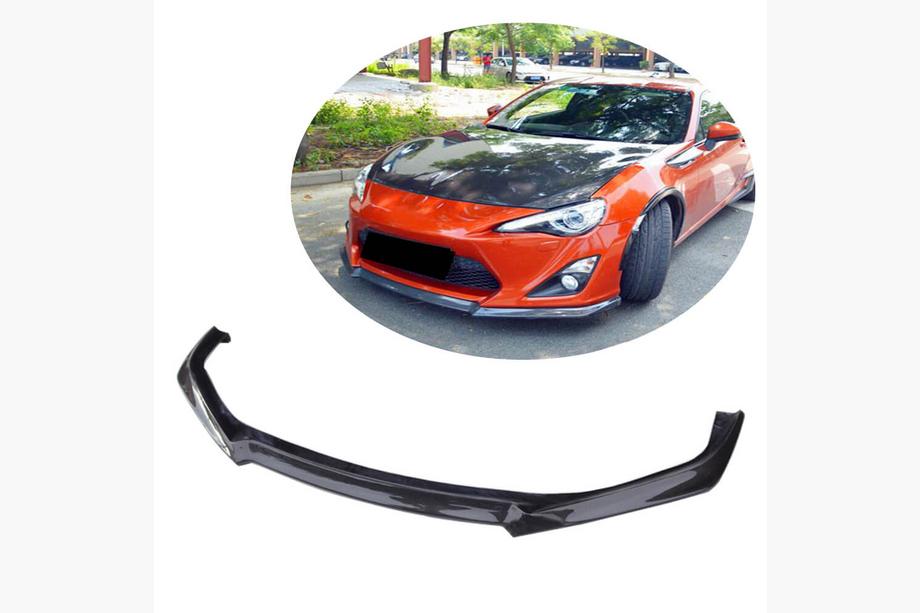 Toyota GT86 2011– Frontlæbe til forreste kofanger Lip V1 (carbon) Image
