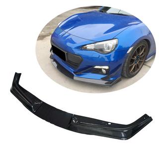 Frontspoilerlæbe til forreste kofanger Lip V2 (Carbon) foto 1