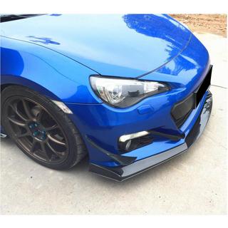 Frontspoilerlæbe til forreste kofanger Lip V2 (Carbon) foto 3