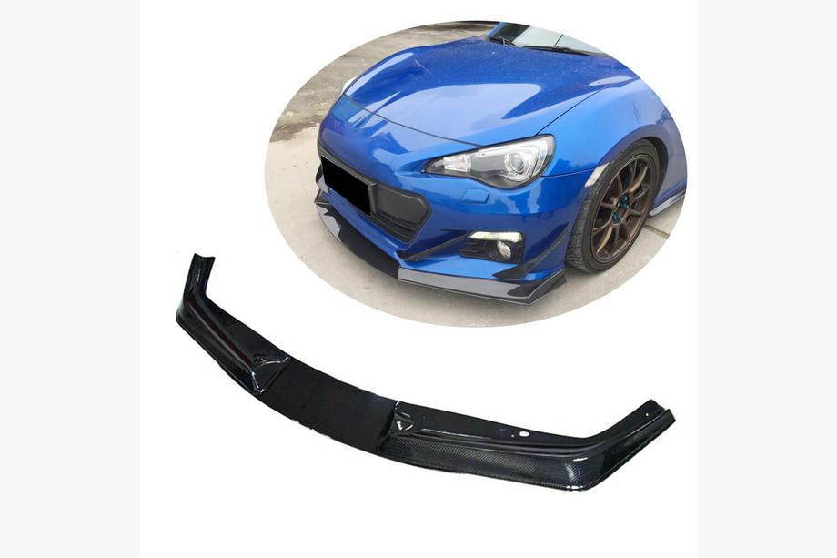 Toyota GT86 2011– Frontspoilerlæbe til forreste kofanger Lip V2 (Carbon) Image