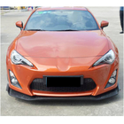 Toyota GT86 2011– Frontlæbe til forreste kofanger Lip V3 (kulfiber) foto 2