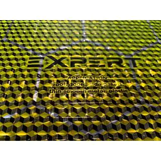 Vibrationsdæmpende måtte ULTIMATE EXPERT COLD GOLD 2,1 mm (50x35 cm) foto 2