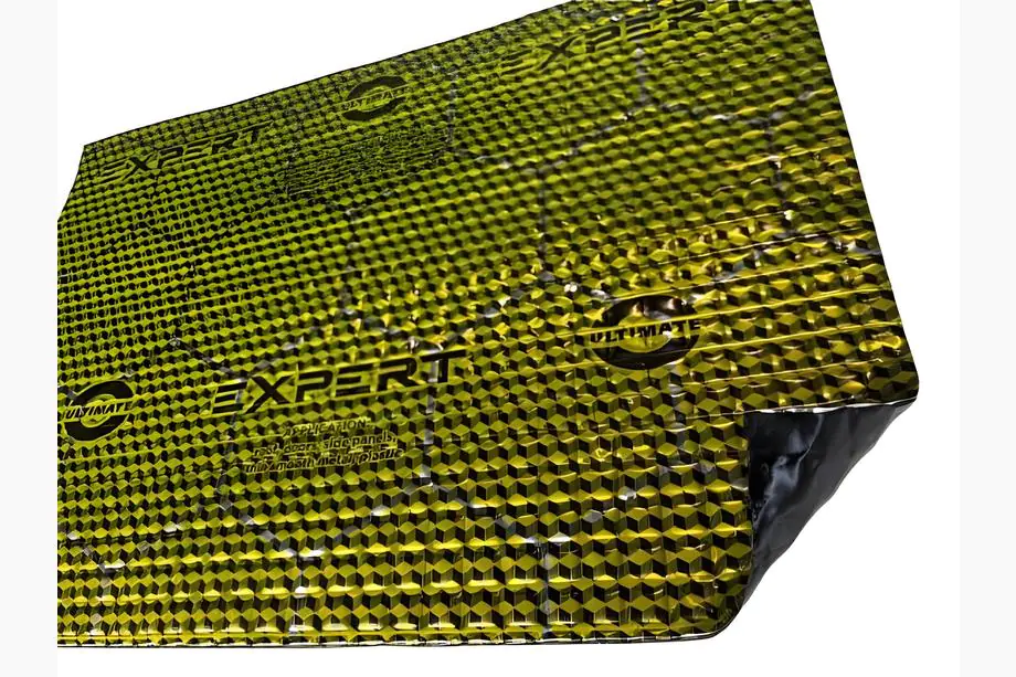 Vibrationsdæmpende måtte ULTIMATE EXPERT COLD GOLD 2,1 mm (50x35 cm) Foto 1