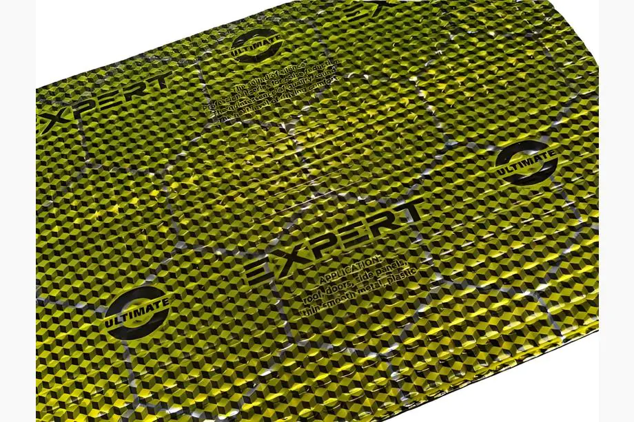 Vibrationsdæmpende måtte ULTIMATE EXPERT COLD GOLD 2,1 mm (50x35 cm) Foto 3