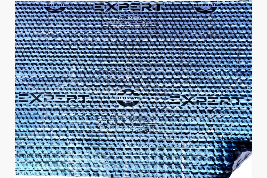 Vibrationsdæmpende plade ULTIMATE EXPERT BLUE SILVER 3 mm (50x35 cm) Foto 4
