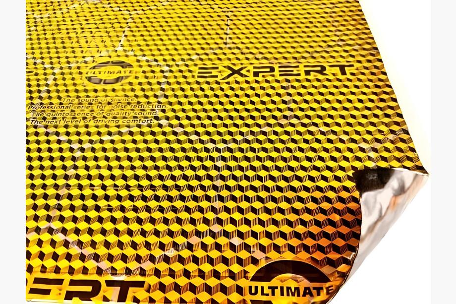 Vibrationsdæmpende plade ULTIMATE EXPERT RED GOLD 4 mm (50x35 cm) Foto 1