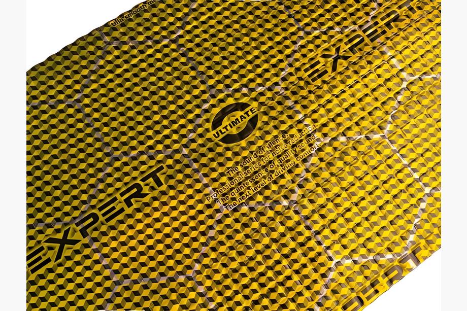 Vibrationsdæmpende plade ULTIMATE EXPERT RED GOLD 4 mm (50x35 cm) Foto 3
