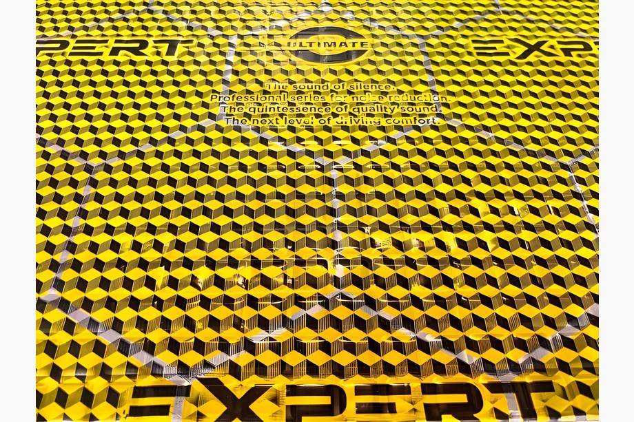 Vibrationsdæmpende plade ULTIMATE EXPERT RED GOLD 4 mm (50x35 cm) Foto 2