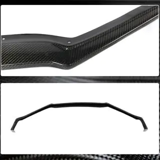 Frontspoiler-læbe Lip V1 (2017-2021, Carbon) foto 4
