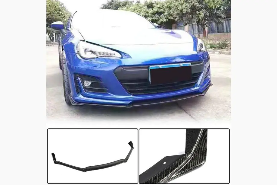 Subaru BRZ 2012–2021 Frontspoiler-læbe Lip V1 (2017-2021, Carbon) Image