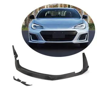 Frontsplitter til forreste kofanger Lip V2 (2017-2021, carbon) foto 1
