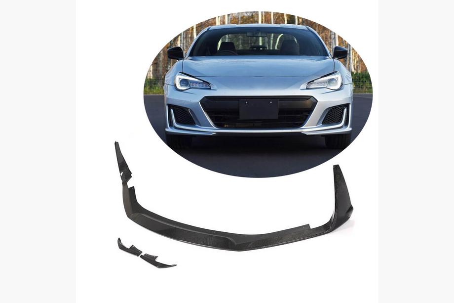 Subaru BRZ 2012–2021 Frontsplitter til forreste kofanger Lip V2 (2017-2021, carbon) Image