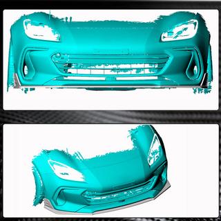 Frontlæbe til frontkofanger Lip V1 (2021-2023, carbon) Subaru BRZ 2021– foto 3